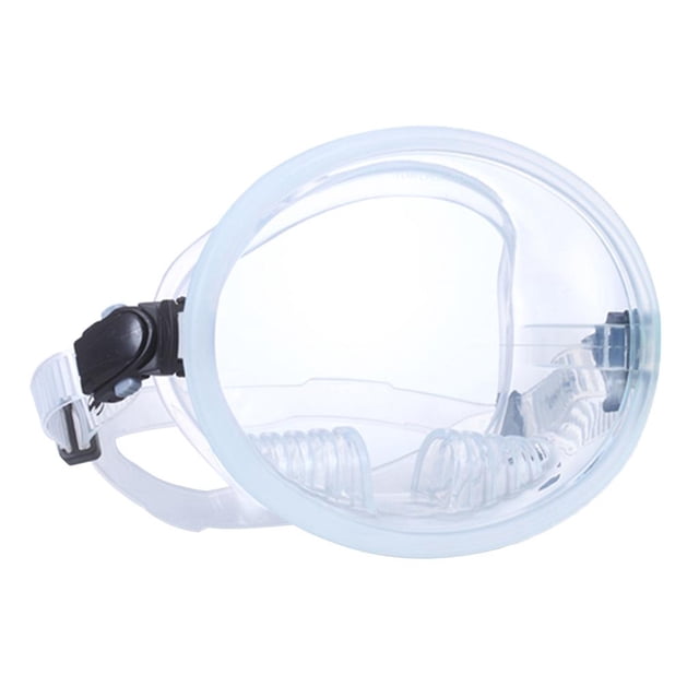 Full Face Snorkel Snorkeling Larger Viewing Full Face Goggles for Adult , Clear, as described