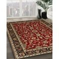 thumbnail image 3 of Ahgly Company Machine Washable Indoor Square Traditional Tiger Orange Brown Area Rugs, 3' Square, 3 of 7