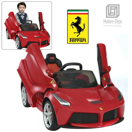 Rastar Ferrari LaFerrari Kids Ride On Car with Remote Controlled 12V - (Best Ferrari Kit Car)