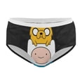 thumbnail image 4 of Adventure Time Womens Underwear Soft Breathable Brief Lace Panty Stretch Hipster Underpants Ladies Panties L, 4 of 7
