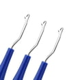 thumbnail image 4 of tredstone 1/2/3/5 Colorful 3Pcs Crochet Hook Plastic Handles Knitting Yarn Sewing Needlecraft Set Style A 1 Pc, 4 of 6
