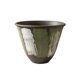 thumbnail image 1 of Maceta de cerámica con orificio de drenaje, 31 cm, redonda, for interior y exterior, color verde, 1 of 5
