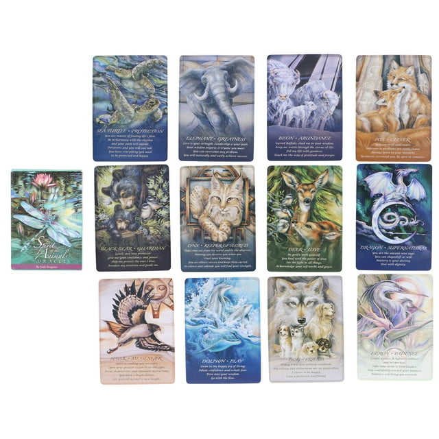 Cartas del Oráculo de los Espíritus de los Animales, Adivinación, Destino, Adivinación, Tarot