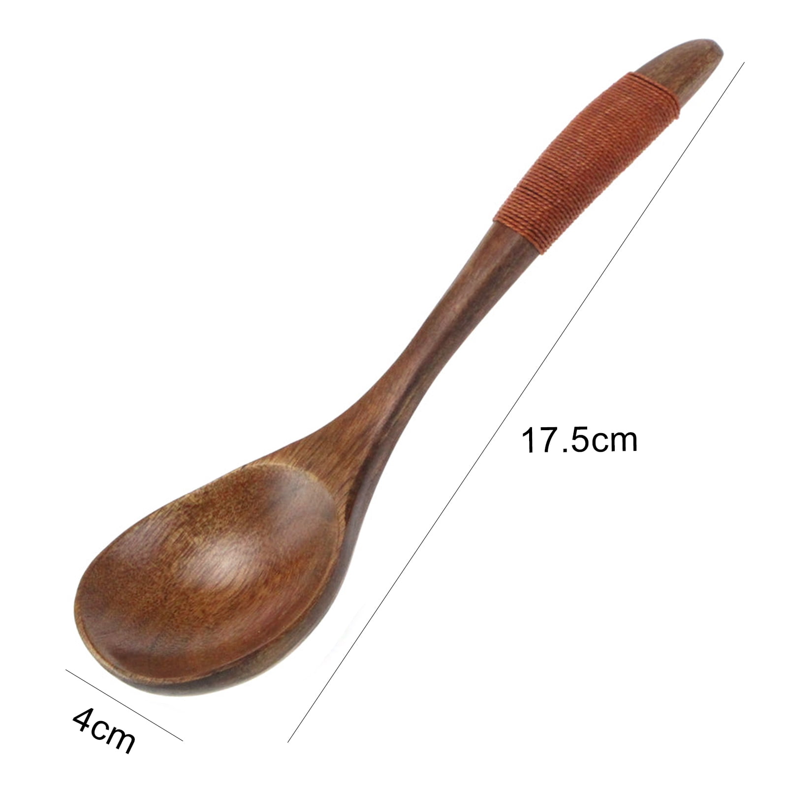 Lela Long Handle Wooden Measuring Spoon Set