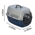 thumbnail image 3 of Transportadora Para Mascotas Mediana Puerta De Metal Máximo 8kg Moderna Products Transportadora, 3 of 3