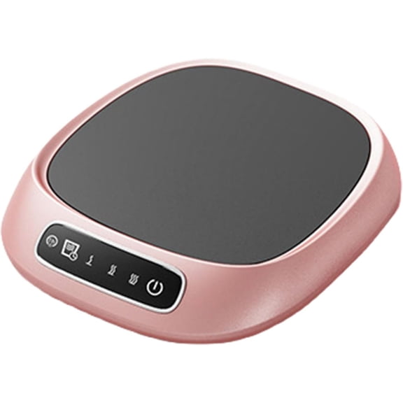 Coffee Mug Warmer Cordless, Coffee Cup Warmer for Desk Electric Coffees Warmers with Adjustable Heat Settings Rechargeable Portable Beverage Heater Pad for Home Office Milk Tea