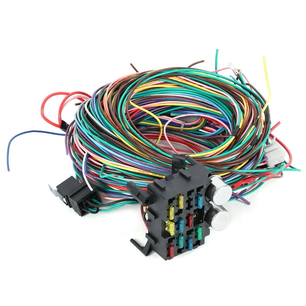 Wiring Harness, Automotive Wiring Kit Automobile Accessory Universal Wiring  Harness, Fit For Fit Street Hot Rod Fit Fit 