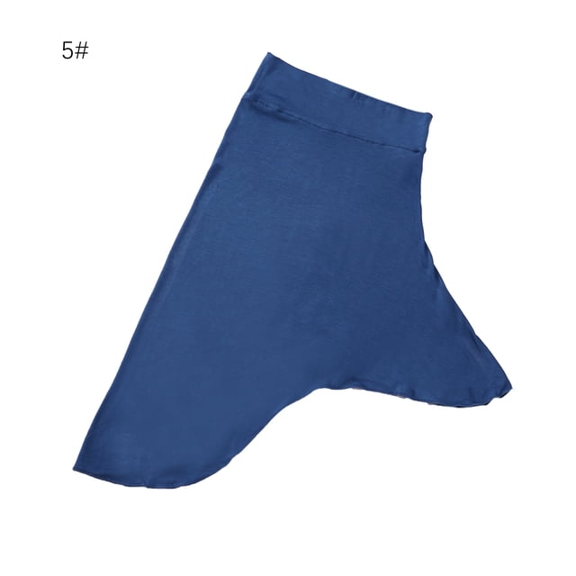 Gorro de algodón mercerizado de color sólido, suave y transpirable, práctico gorro para cubrir la cabeza