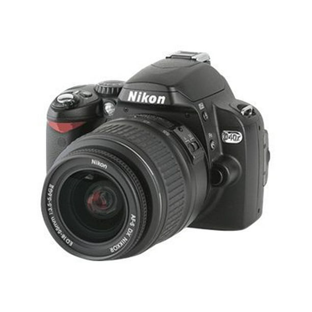 deelnemer het dossier esthetisch Nikon D40x - Digital camera - SLR - 10.2 MP - APS-C - 3x optical zoom AF-S  DX 18-55mm lens - Walmart.com