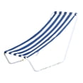 thumbnail image 4 of Chaise Longue de Plage Extérieure, Chaise Longue Pliable Portable à Rayures Bleues et Blanches Fonctionnalité Intelligente, 4 of 12
