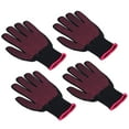 thumbnail image 2 of Oven Mitts, Heat Resistant Gloves High Temperature Resistant Anti Scalding  For Barbecue For Kitchen Rose Red Silicone Rose Red Edge, 2 of 8