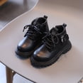 thumbnail image 5 of Botas individuales de estilo moderno para niñas de otoño e invierno, botas Martin para niños, botas cortas de moda con cremallera lateral para niños, botas de moda, 5 of 5