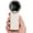 White, variant on Handheld Portable Turbo Fan,12 hours Long Battery Life Rechargeable Mini Fan with Air Turbo Tech, 5 Speeds, Digital Display. Personal Fan for Travel, Camping, Beach and Home,Black