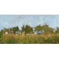 thumbnail image 2 of Harper, Ethan 18x11 Gold Ornate Wood Framed with Double Matting Museum Art Print Titled - Rural Panorama II, 2 of 4