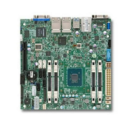 Supermicro A1SAI-2750F-B Intel Atom C2750/ DDR3/ SATA3&USB3.0/ V&4GbE/ Mini-ITX Motherboard & CPU (Best Cpu Motherboard Combo Under 200)