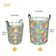 thumbnail image 3 of Balery Colorful Easter eggs Cesta de ropa redonda con asas, impermeable, independiente, para ropa, juguetes, dormitorio y familia-Medium, 3 of 6