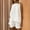 White 03, variant on Karymi Blouses for Women 2-Piece Linen Blend Outfit, Sleeveless Lace Eyelet Detail Top Elastic Waist Ruffle Hem Shorts, Casual Set Womens T Shirts