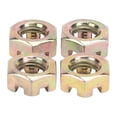 thumbnail image 2 of Tuerca Ranurada Hexagonal, Rueda Alxe Hub Castle Nut A Prueba De Herrumbre Anti Deformación M10 Para 50 A 100 Dirt Bike ATV Go Kart, 2 of 7