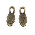 thumbnail image 4 of Paquete de 100 joyas con colgante de para para pulseras, collares, colgante de abalorios con tirador de cremallera Bronce, 4 of 8