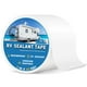 thumbnail image 1 of Cinta selladora de techo para autocaravanas IONCAT, 10 cm x 15 m, resistente a los rayos UV, blanca, 1 of 8