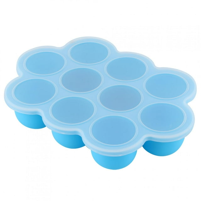 Bandeja de Silicona Para congelador de alimentos ANGGREK Azul