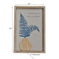 thumbnail image 2 of Framed Wooden Wall Sign With 3D Vase Kindness Grows, 2 of 4