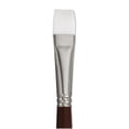thumbnail image 4 of Brochas Sax Optimium White Taklon, mango corto y plano, 2,54 cm, 3P, 4 of 4