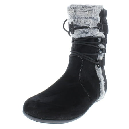 Studio Works Womens Faux Suede Cold Weather