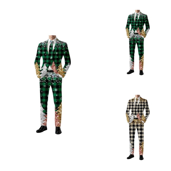 Women's Two Piece Formal Business Suits with Long Sleeve Blazer and Trousers - Elegant Design Comfort Fit for Office Work Holiday Events