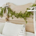 thumbnail image 3 of Factory Direct Craft Artificial Vinyl Cedar Garland with Faux Snow for Holiday,, 3 of 3