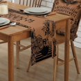 thumbnail image 2 of Cotton Linen Dining Table Runner Halloween Witch Divination Ouija Board Non-Slip Heat Resistant Table Runners for Family Dinner Kitchen Table,18x72 Inch, 2 of 7