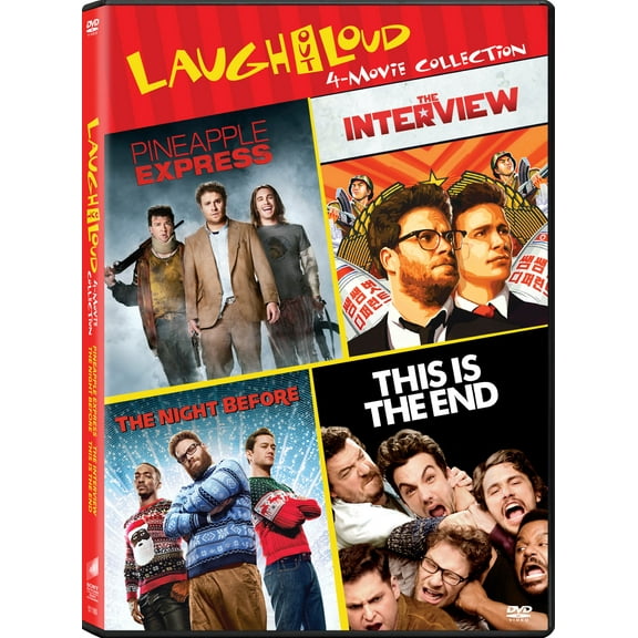 Laugh Out Loud: Pineapple Express / This Is The End / The Interview / The Night Before (DVD Sony Pictures)
