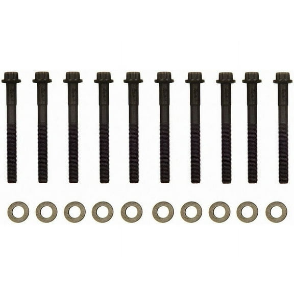 Head Bolt Set - Compatible with 1996 - 2000 Toyota RAV4 2.0L 4-Cylinder 1997 1998 1999