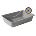 thumbnail image 4 of Petmate Basic Open Cat Litter Pan Plastic Box, 14" L Small, Assorted, Pack of 1, 4 of 9