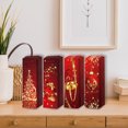 thumbnail image 2 of Christmas Wine Gift Bags (Festive Red) (Asstd) - Set of 12, 2 of 4