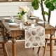 thumbnail image 4 of Bandera de mesa con estampado de huevos de Pascua | Camino de mesa de lino con un bonito estampado de huevos | 4 tamaños para decoración navideña, mesa de comedor, mesa de centro y fondo de fotos, 4 of 6