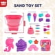 thumbnail image 5 of Beach Toy Life Unicorn, 23 unidades, para niños de 4 a 8 años, con balde, 5 of 7