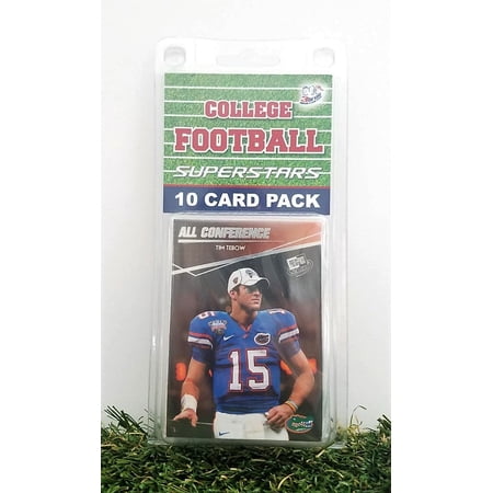 Florida Football Team- (10) Card Pack College Football Different Florida Superstars Starter Kit! Comes in Souvenir Case! Great Mix of Modern & Vintage Players for the Super Gator Fan! By 3bros