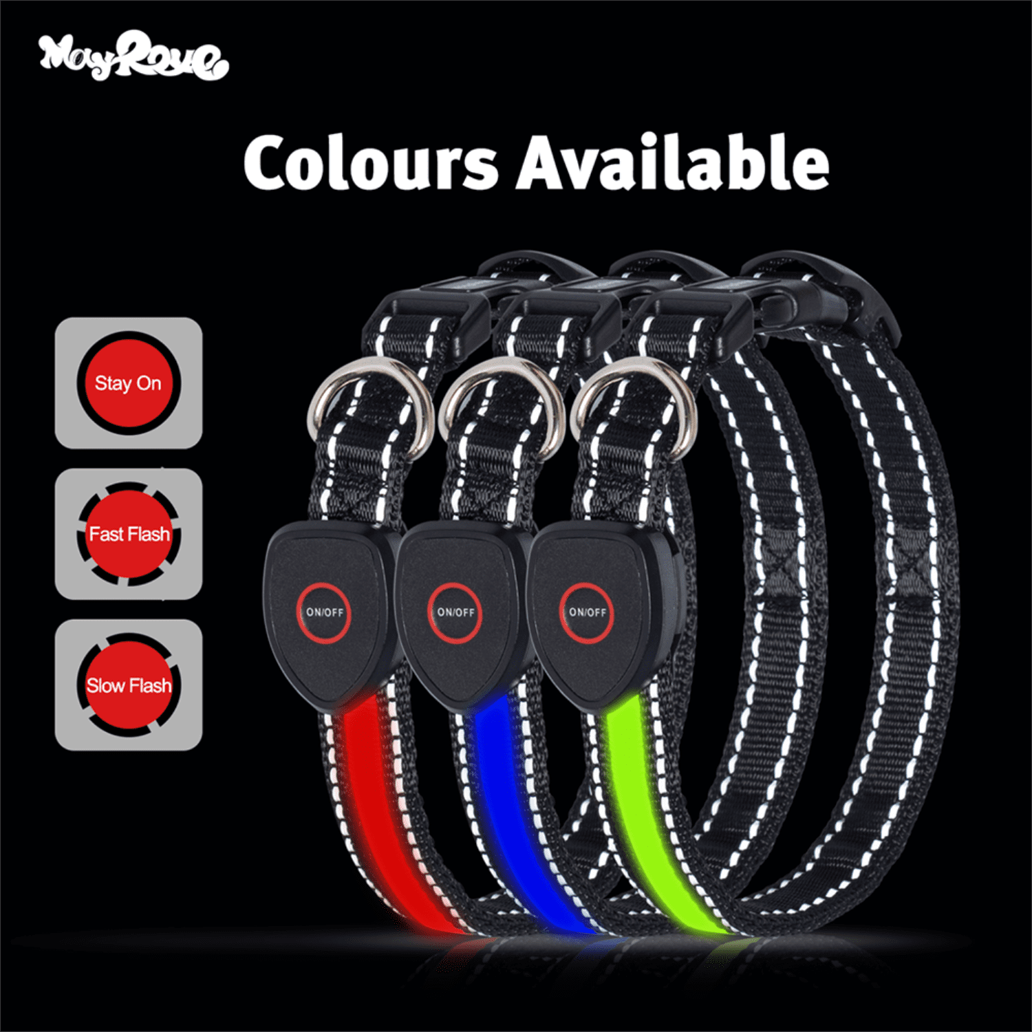 Pefilos LED Light Up Dog Collar - Glow Collar for Pet Night Walking – Rechargeable Dog Necklace– Weatherproof Puppy Collar, L Blue Pefilos LED Light Up Dog Collar - Glow Collar for Pet Night Walking – Rechargeable Dog Necklace– Weatherproof Puppy Collar, L Blue
