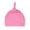 Pink, variant on Newborn Infant Baby Knotted Cotton Hat Soft Cotton Cap Hat Solid Colors