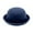 Navy, variant on Diufon Bucket Hats for Women Ladies Elegant Vintage Rolled Brim Fleece Hat Formal Party Trendy Gift Hats