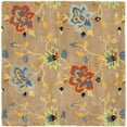 thumbnail image 5 of SAFAVIEH Soho Vernon Floral Wool Area Rug, Brown/Multi, 3'6" x 5'6", 5 of 8