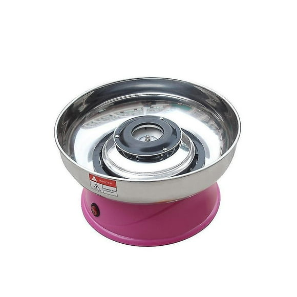 Color Cotton Candy Maker Candy Floss Machine Spun Sugar Processor Pink