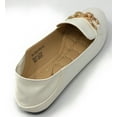 thumbnail image 2 of Victoria K Women's Foldover Quilted Gold Chain Ballerina Flats, 2 of 7