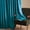 TealGreen, variant on Top Finel 100% Blackout Velvet Pleated Window Shades, 52 x 90 Inch, Teal Green