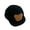 Black, variant on Caoirhny Baby Baseball Cap, Ribbed Plush Bear Patchwork Back Stick-On Sun Hats, Toddler Boys Girls Sun Protection Visor Hats