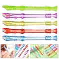 thumbnail image 4 of 10pcs Translucent Kids Recorder 6 Hole Music Recorder Plastic Beginner Recorder Instrument Mini Descant Recorder for School Music for Kids, 4 of 6