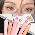 thumbnail image 2 of Lápiz de sombra de ojos nacarado, brillo, resistente al agua, delineador de gusano de seda, Cosméticos de alto brillo, maquillaje de belleza, 2 of 5