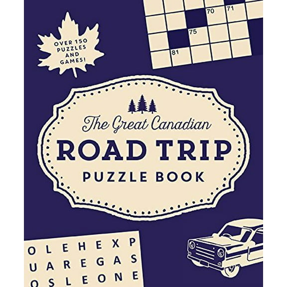 The Great Canadian Road Trip Puzzle Book