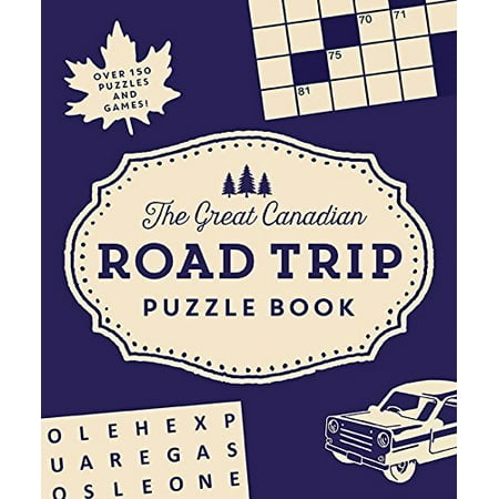 The Great Canadian Road Trip Puzzle Book (Best Roads In Canada)